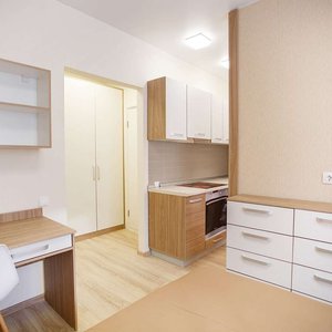 Типовой набор мебели для квартир «Новой жизни» стоит от 130 тысяч рублей. Изображение: 4.jpg